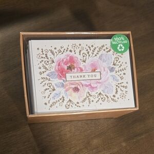 Floral Thank You Card Set